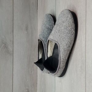 Mahabis Womens Wool Loafer Slippers Flats shoes sz 37/6.5-7